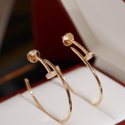 [Vera  Jewelry]JUSTE EARRINGS DIAMONDS 1.8MM