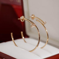 [Vera Jewelry]JUSTE EARRINGS DIAMONDS 1.8MM