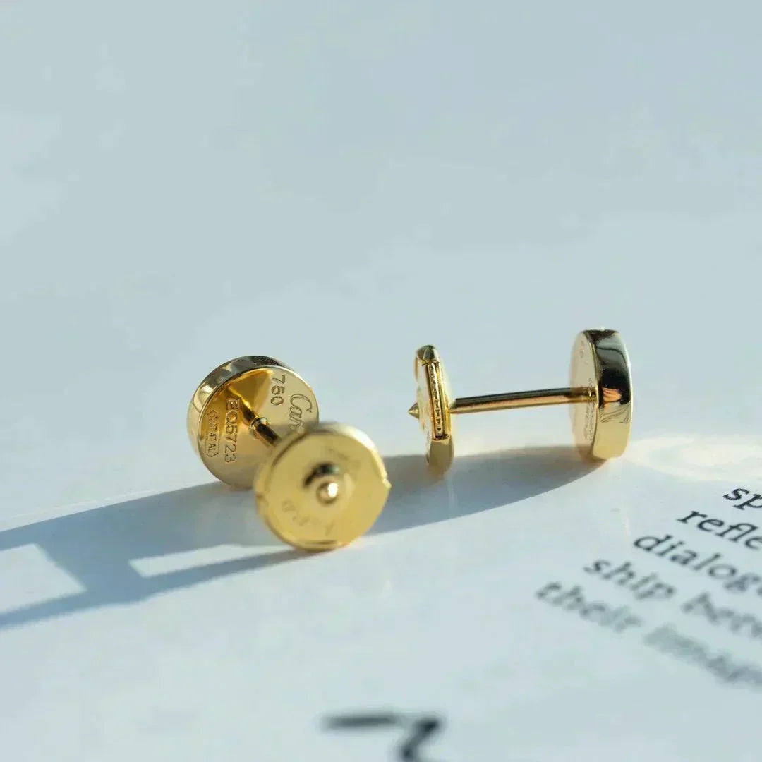 [Vera  Jewelry]LOVE EARRINGS GOLD 10MM