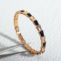 [Vera Jewelry]SERPENTI BRACELET PINK GOLD ONYX