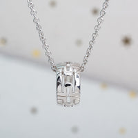 [Vera Jewelry]PARENTESI NECKLACE SILVER