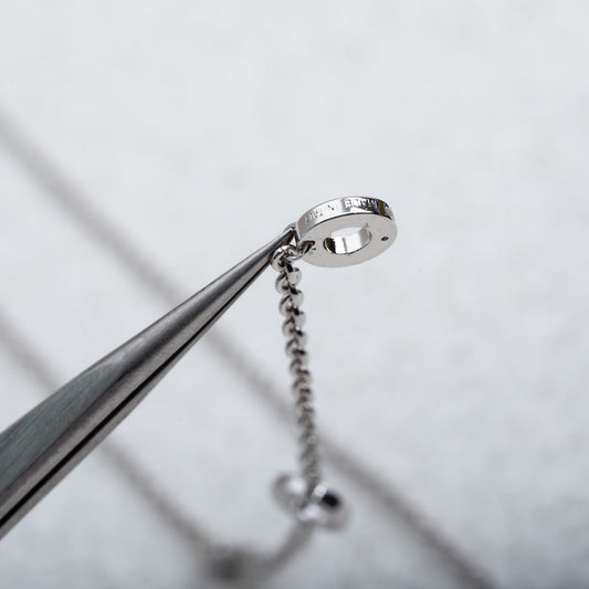 [Vera]PARENTESI NECKLACE SILVER