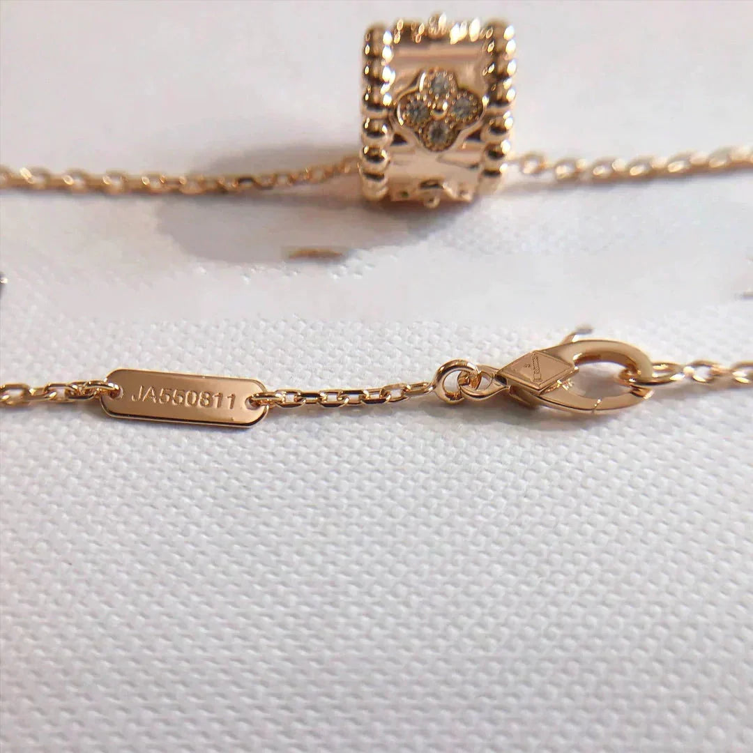[Vera Jewelry]PERLEE PEDANT NECKLACE GOLD / ROSE GOLD