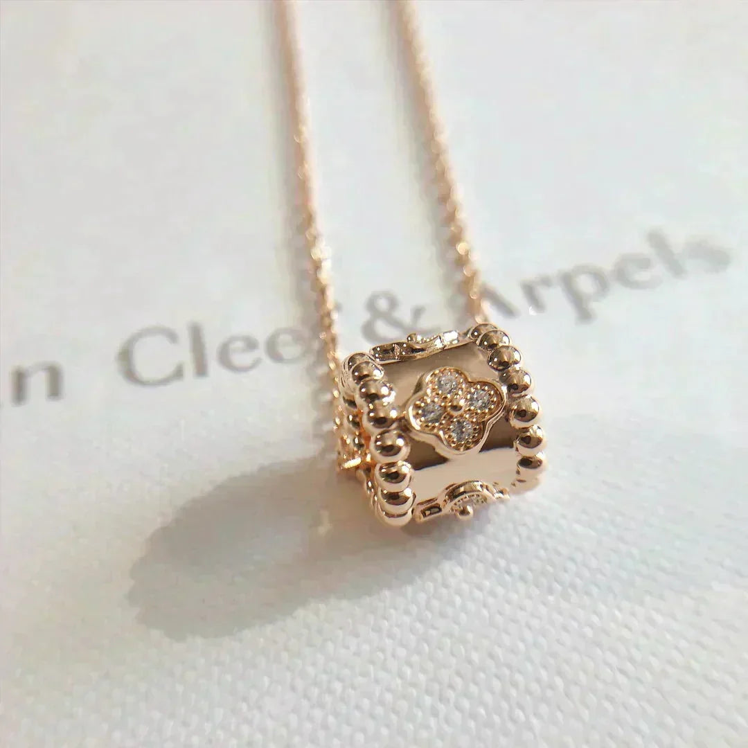 [Vera  Jewelry]PERLEE PEDANT NECKLACE GOLD / ROSE GOLD