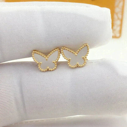 [Vera  Jewelry]SWEET BUTTERFLY MOP EARSTUDS