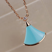 [Vera Jewelry]DREAM NECKLACE TURQUOISE PINK GOLD
