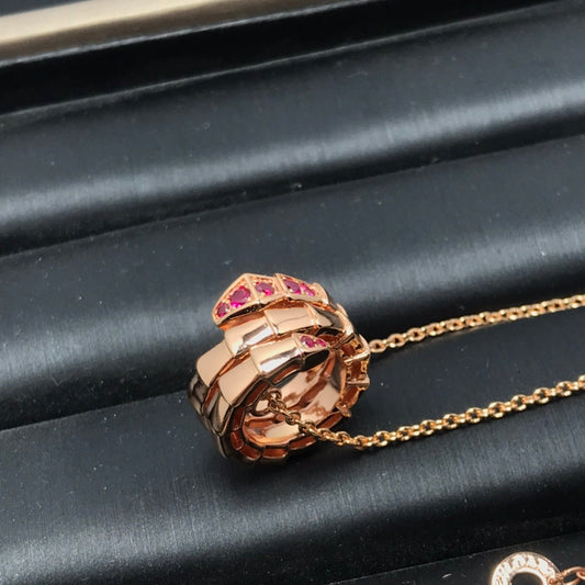 [Vera]SERPENTI ANHÄNGER-HALSKETTE