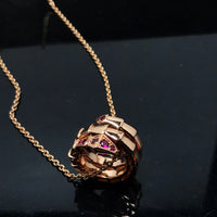 [Vera Jewelry] SERPENTI-PEDANT-HALSKETTE