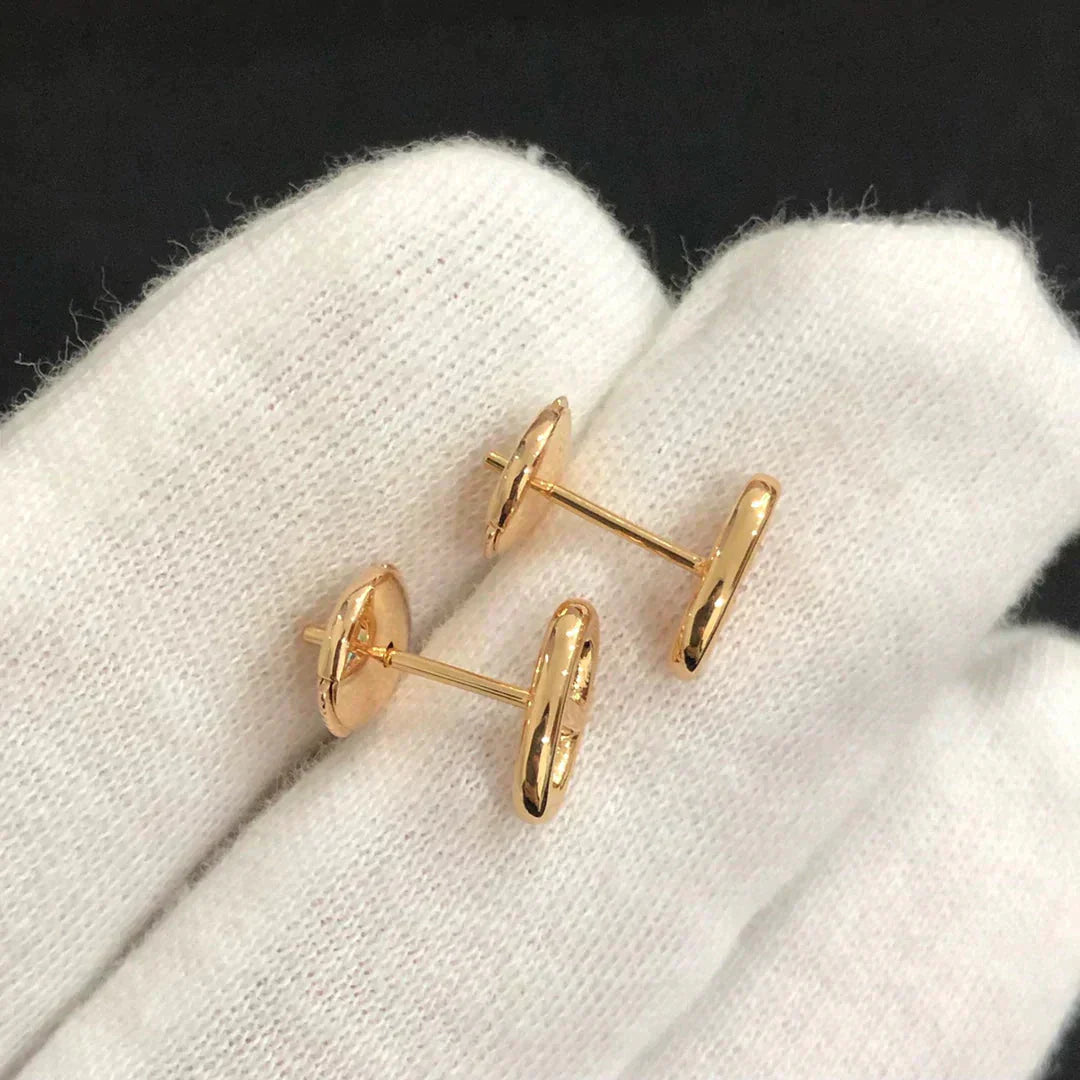 [Vera  Jewelry]CHAINE SMALL EARRINGS GOLD AND SILVER