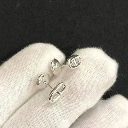 [Vera  Jewelry]CHAINE SMALL EARRINGS GOLD AND SILVER
