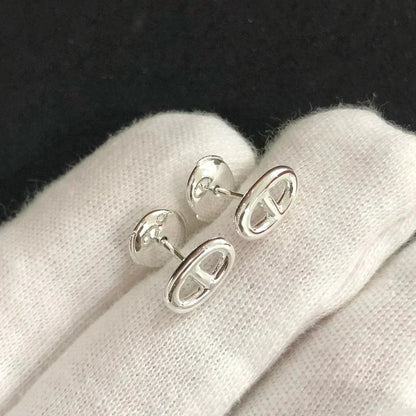 [Vera  Jewelry]CHAINE SMALL EARRINGS GOLD AND SILVER