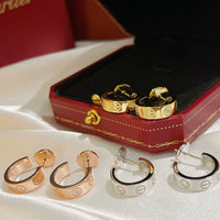 [Vera Jewelry]LOVE EARRINGS 5.7MM 2 DIAMONDS