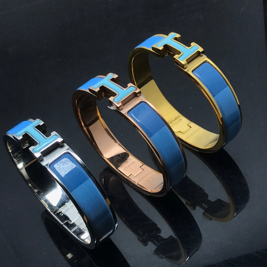 [Vera Jewelry]H BRACELET BLUE RAINBOW CERAMIC
