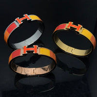 [Vera Jewelry]H BRACELET ORANGE RAINBOW CERAMIC