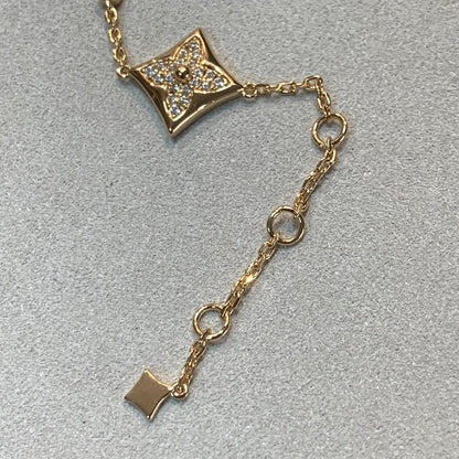 [Vera  Jewelry]STAR AND SUN 4 MOTIFS GOLD DIAMONDS BRACELET