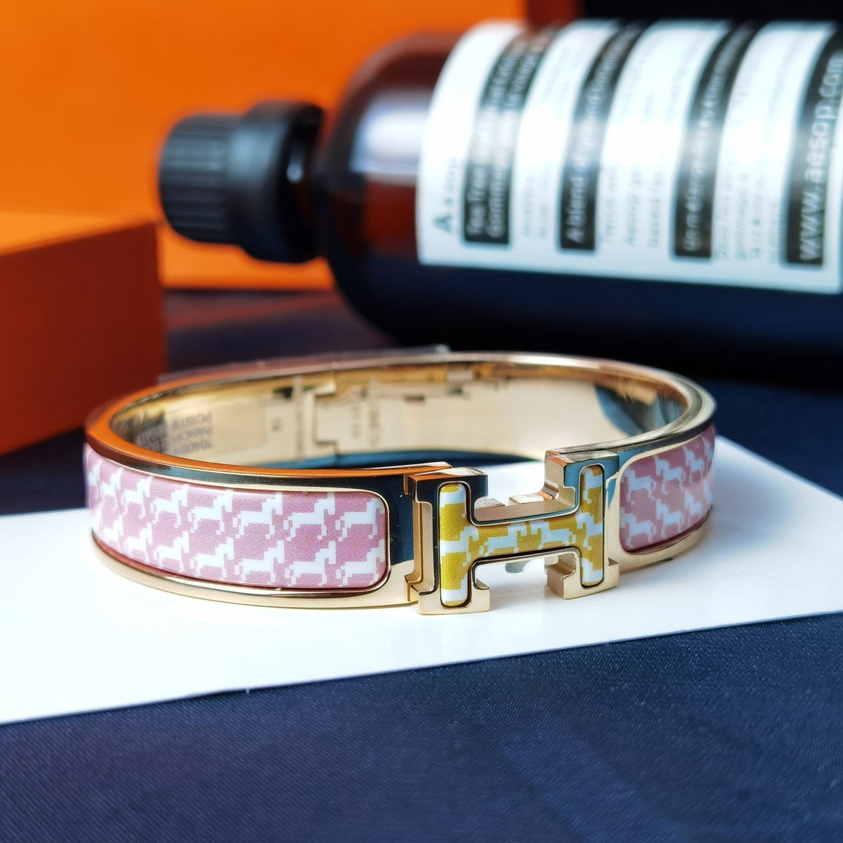 [Vera Jewelry]H HORSE BRACELET 12MM