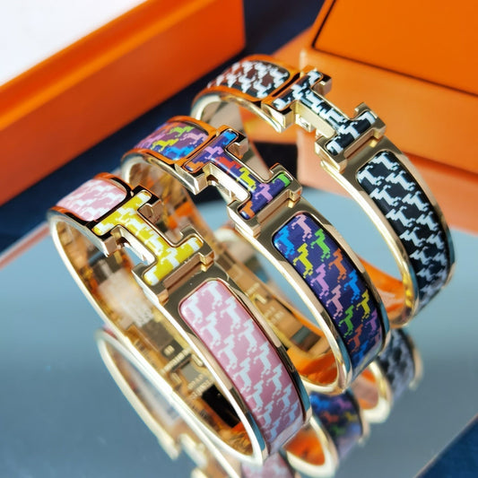 [Vera Jewelry]H HORSE BRACELET 12MM