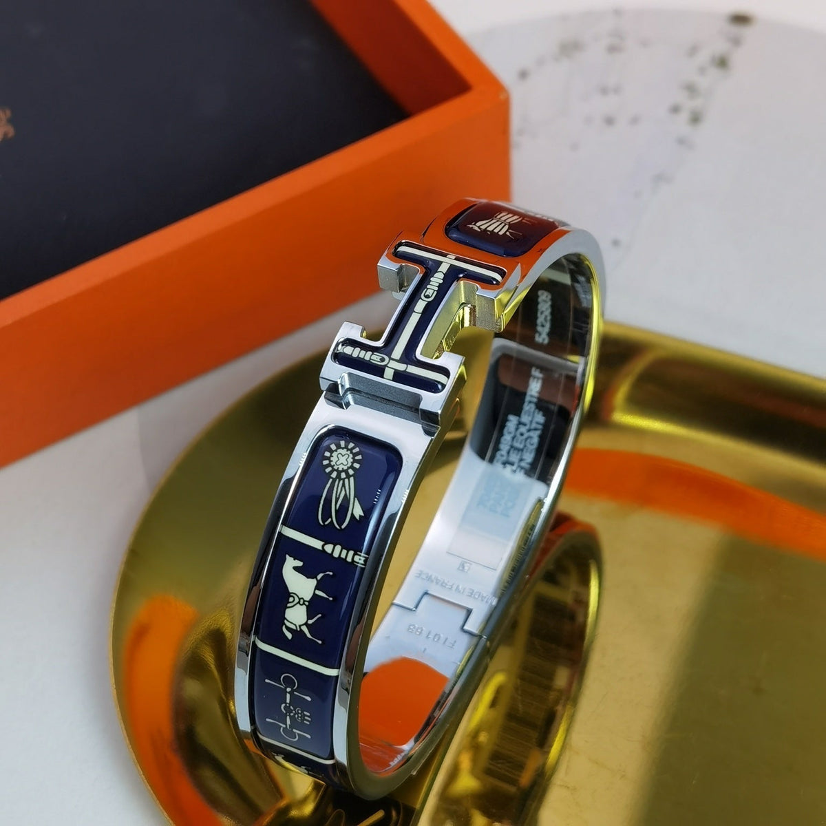 [Vera Jewelry]H COUVERTURES DARK BLUE BRACELET