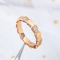 [Vera Jewelry] SERPENTI RING ROTGOLD 3MM