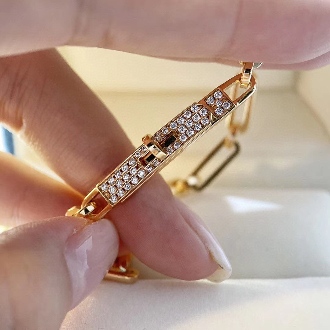 [Vera  Jewelry]CHAINE BRACELET SMALL MODEL DIAMOND