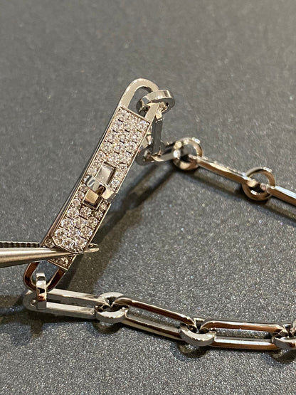 [Vera  Jewelry]CHAINE BRACELET SMALL MODEL DIAMOND