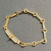 [Vera Jewelry]CHAINE BRACELET SMALL MODEL DIAMOND