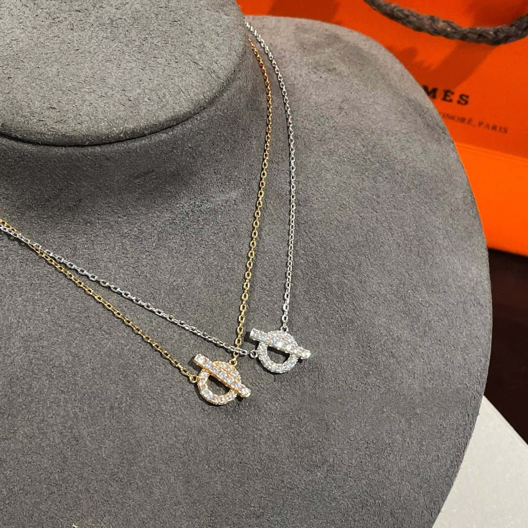 [Vera  Jewelry]ECHAPEE NECKLACE DIAMOND