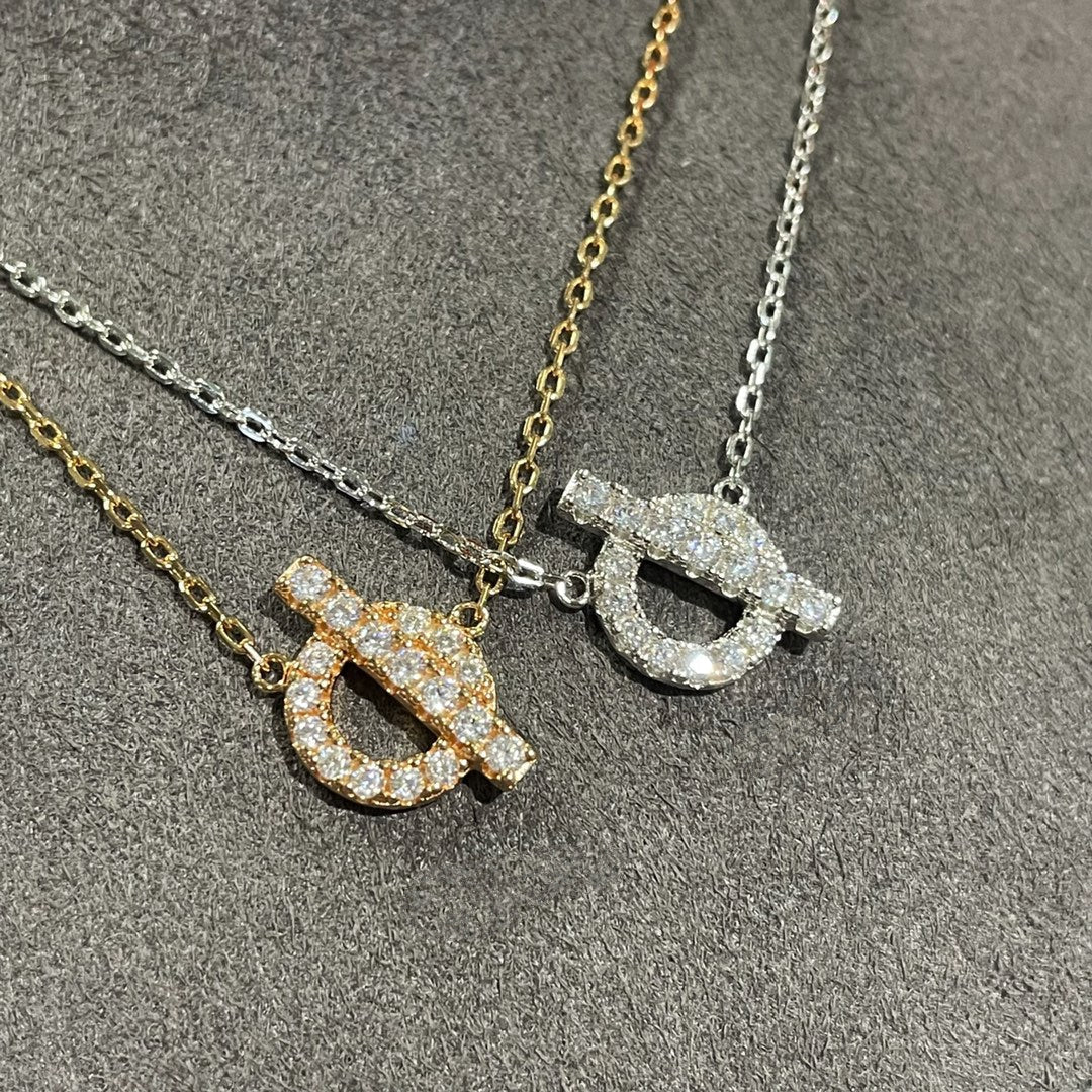 [Vera  Jewelry]ECHAPEE NECKLACE DIAMOND