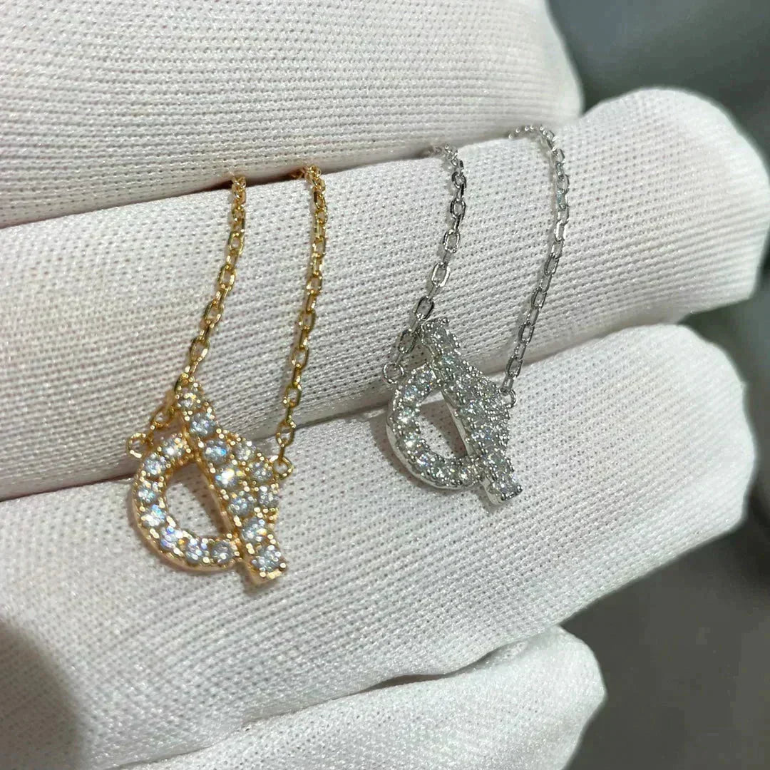 [Vera  Jewelry]ECHAPEE NECKLACE DIAMOND