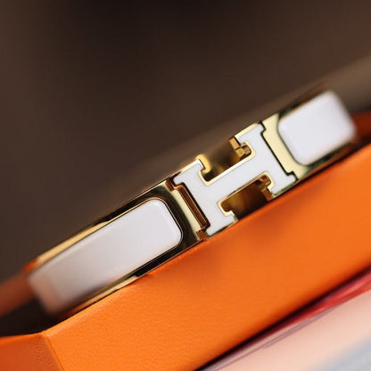 [Vera Jewelry]H BRACELET 12MM GOLD