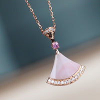 [Vera Jewelry]DREAM NECKLACE PINK MOP DIAMOND