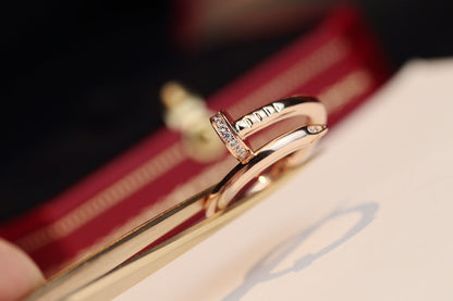 [Vera  Jewelry]JUSTE RING 2.65MM PINK GOLD DIAMOND