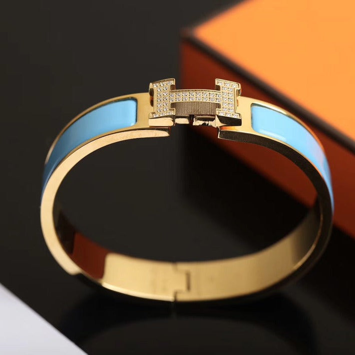 [Vera Jewelry]H CLOUD BLUE BRACELET GOLD DIAMOND
