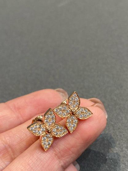 [Vera  Jewelry]STAR DIAMOND EARRINGS