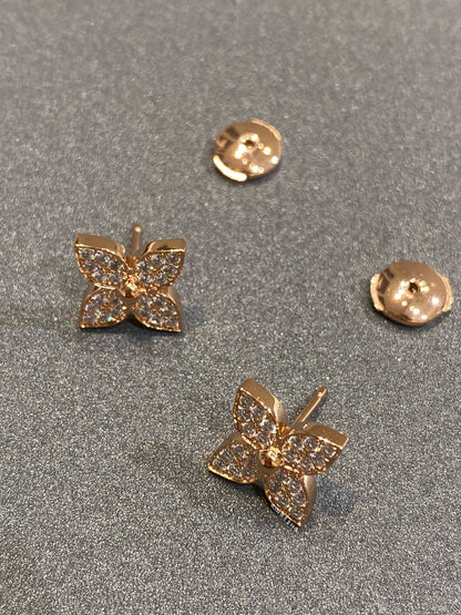[Vera  Jewelry]STAR DIAMOND EARRINGS