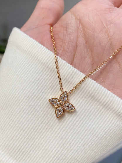 [Vera  Jewelry]STAR DIAMOND NECKALCE