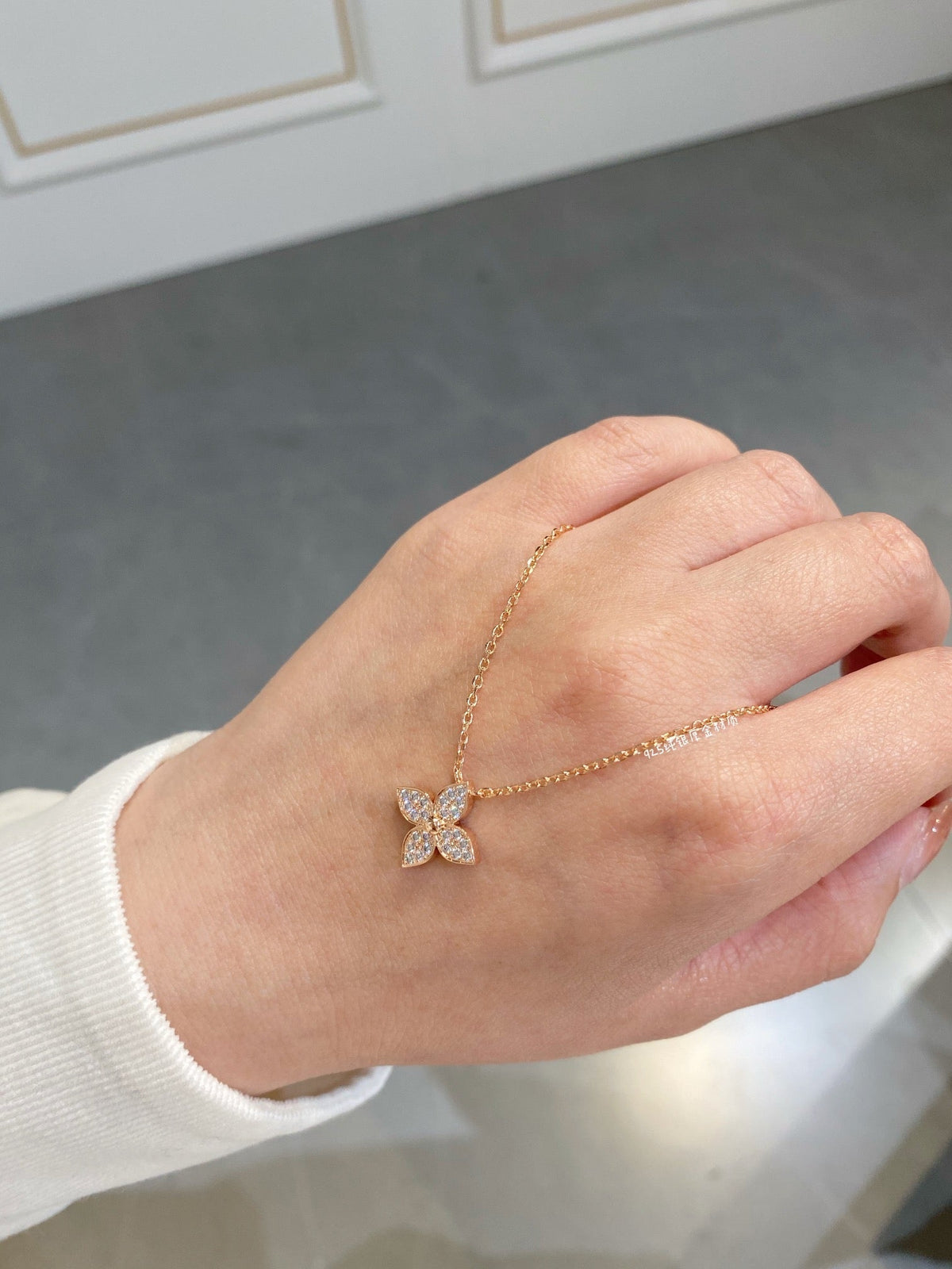[Vera  Jewelry]STAR DIAMOND NECKALCE