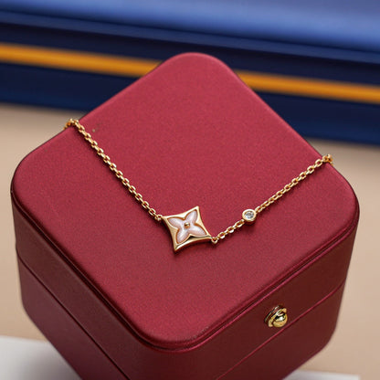 [Vera Jewelry]STAR 1 DIAMOND PINK GOLD BRACELET