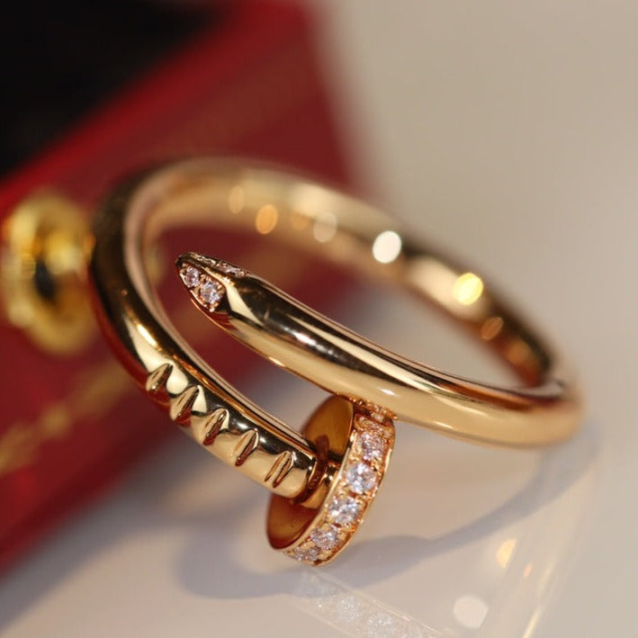 [Vera  Jewelry]JUSTE RING 2.65MM GOLD DIAMOND