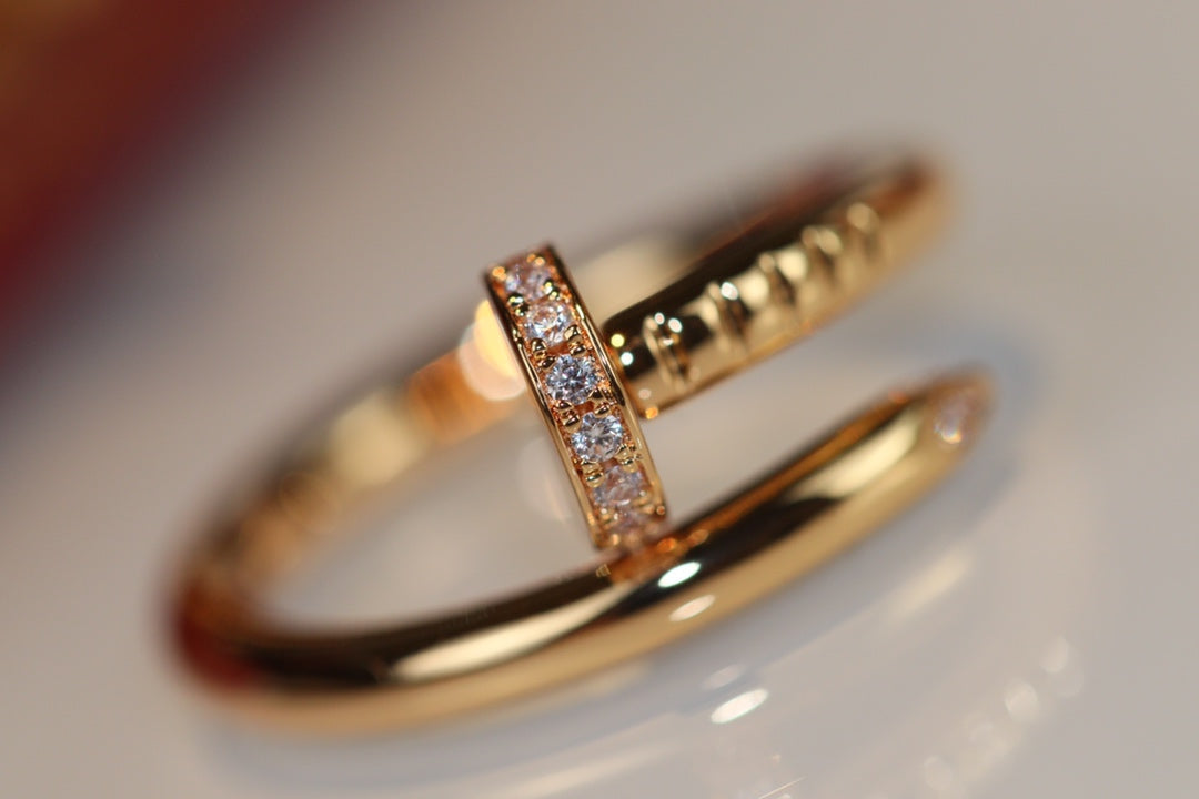 [Vera  Jewelry]JUSTE RING 2.65MM GOLD DIAMOND