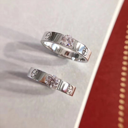 [Vera  Jewelry]LOVE RING 3.6MM 1 BIG DIAMOND