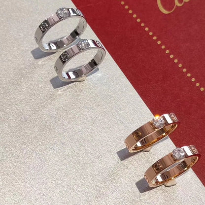 [Vera  Jewelry]LOVE RING 3.6MM 1 BIG DIAMOND