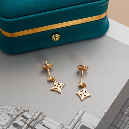 [Vera  Jewelry]STAR EARRINGS GOLD