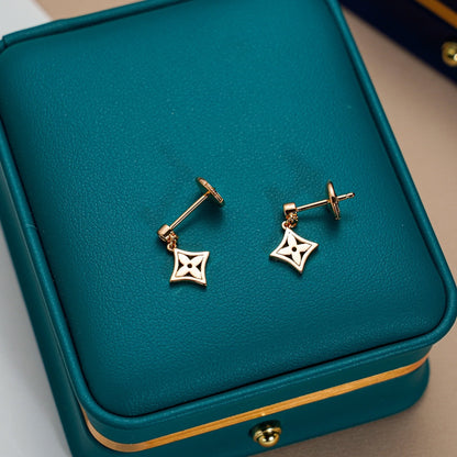 [Vera  Jewelry]STAR EARRINGS GOLD