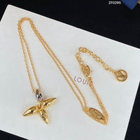 [Vera Jewelry]LOUISETTE PEDANT GOLD NECKLACE