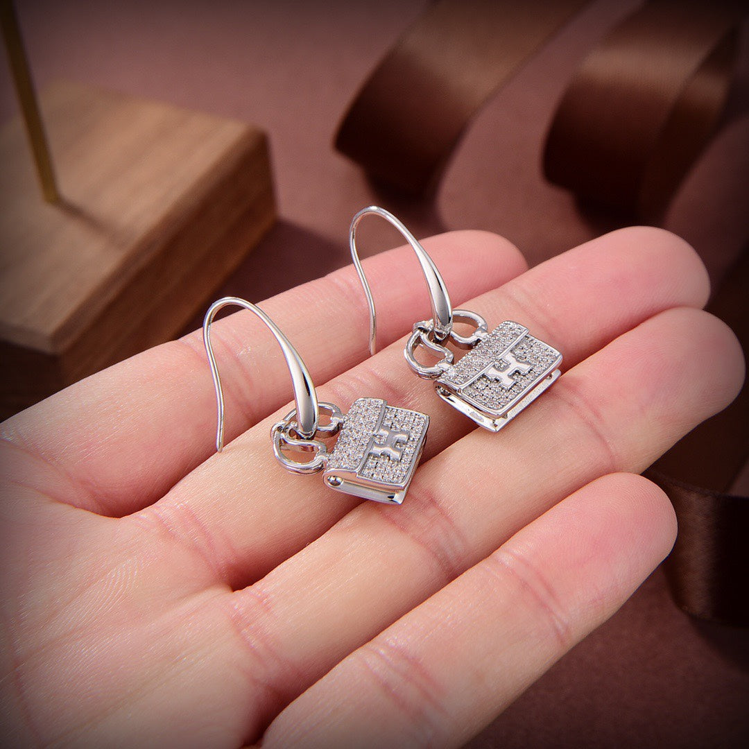 [Vera Jewelry]KELLY DIAMOND EARRINGS