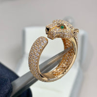 [Vera Jewelry]PANTHERE PINK GOLD DIAMOND RING