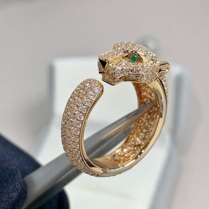 [Vera  Jewelry]PANTHERE PINK GOLD DIAMOND RING