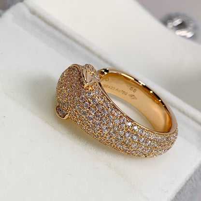 [Vera  Jewelry]PANTHERE PINK GOLD DIAMOND RING