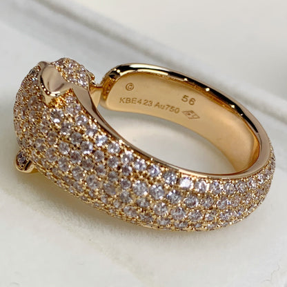 [Vera  Jewelry]PANTHERE PINK GOLD DIAMOND RING